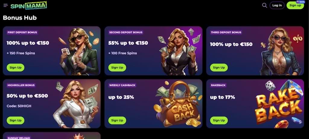 SpinmamaCasino_bono